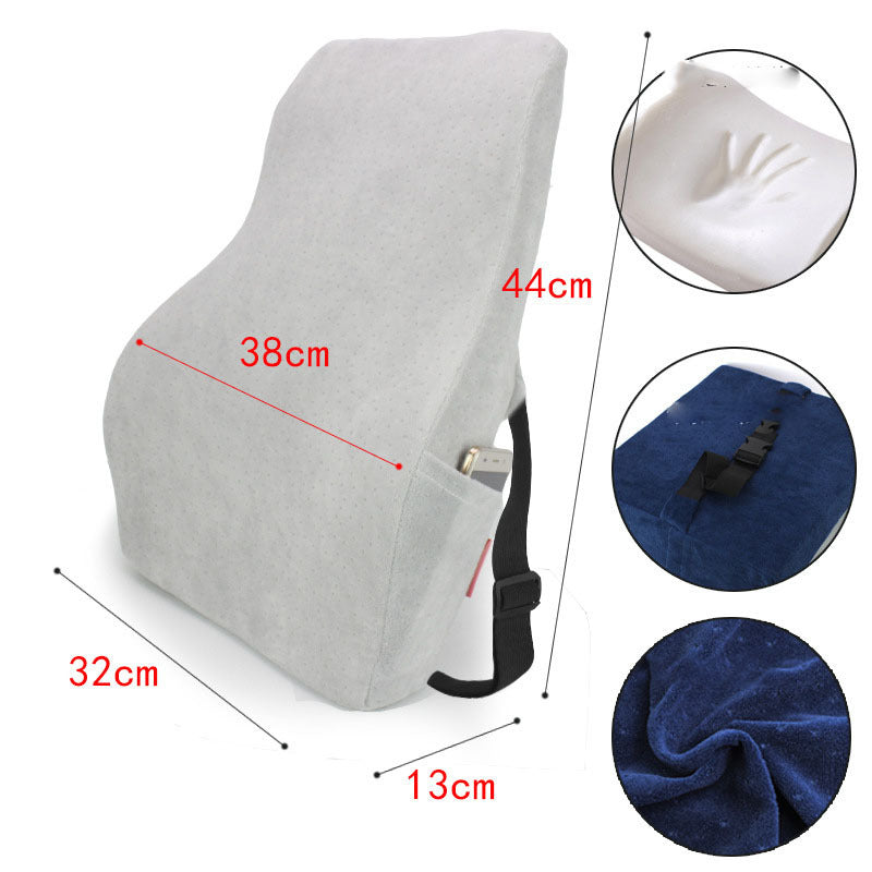 Car Seat Memory Foam Waist Cushion