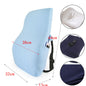 Car Seat Memory Foam Waist Cushion