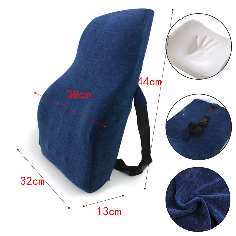 Car Seat Memory Foam Waist Cushion
