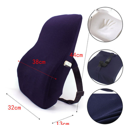 Car Seat Memory Foam Waist Cushion