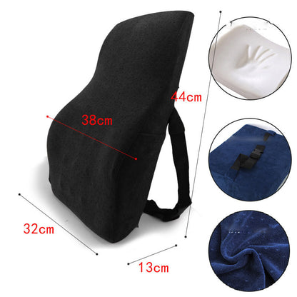 Car Seat Memory Foam Waist Cushion