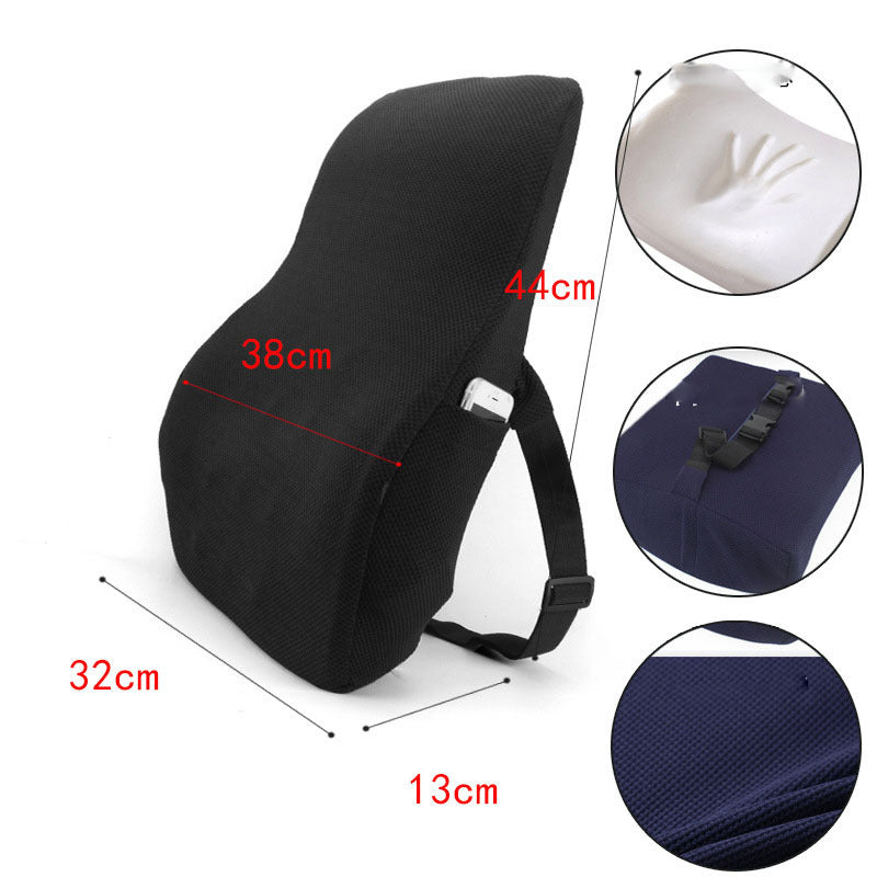 Car Seat Memory Foam Waist Cushion