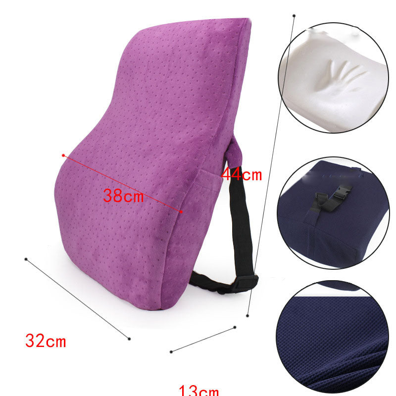 Car Seat Memory Foam Waist Cushion