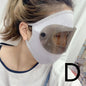 Ice Silk Full Face Mask Eye Protection Reusable Multifunctional Face Cover