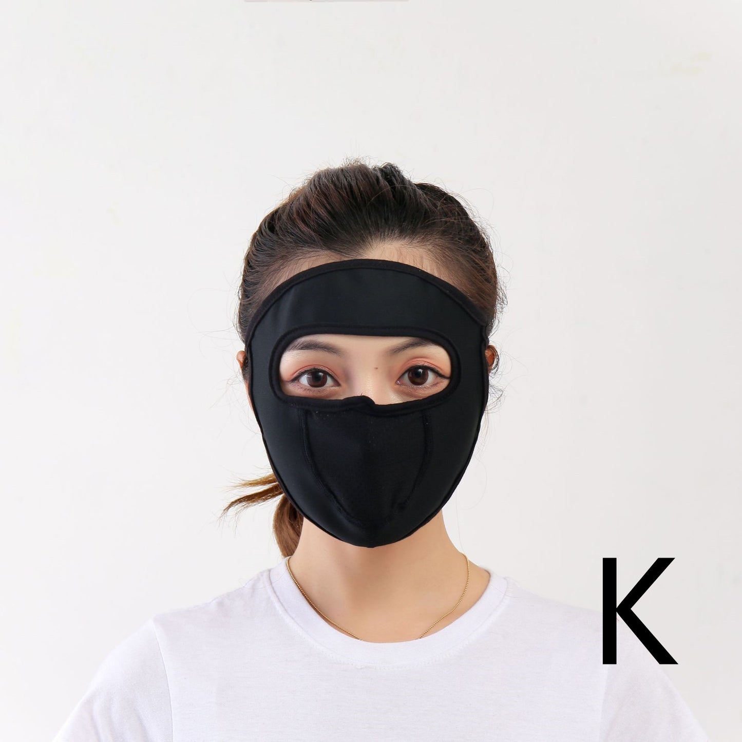 Ice Silk Full Face Mask Eye Protection Reusable Multifunctional Face Cover