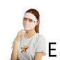 Ice Silk Full Face Mask Eye Protection Reusable Multifunctional Face Cover