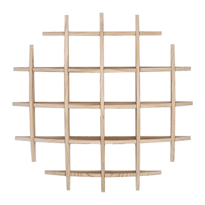 Wall-mounted Solid Wood Wall-mounted Tea Cup Holder